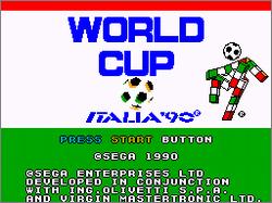 Pantallazo de World Cup Italia '90 para Sega Master System