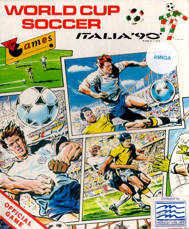 Caratula de World Cup Soccer: Italia '90 para Amiga