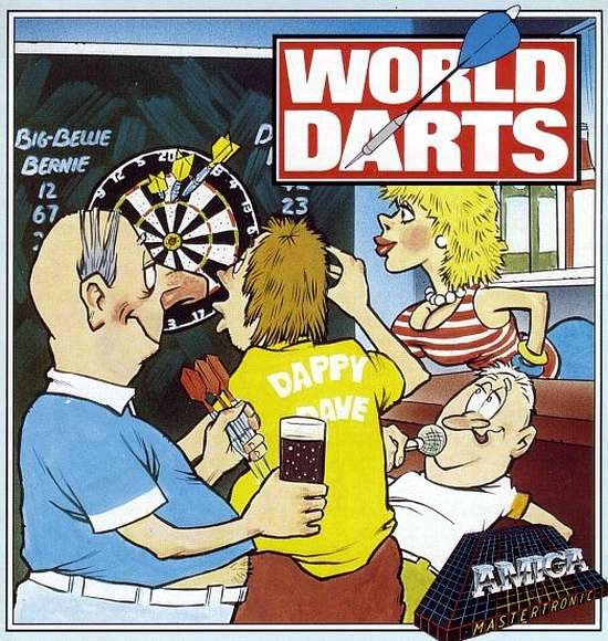 Caratula de World Darts para Amiga