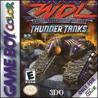 Caratula de World Destruction League: Thunder Tanks para Game Boy Color