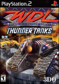 Caratula de World Destruction League: Thunder Tanks para PlayStation 2