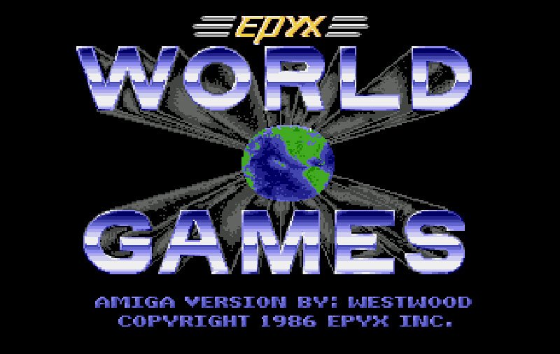 Pantallazo de World Games para Amiga