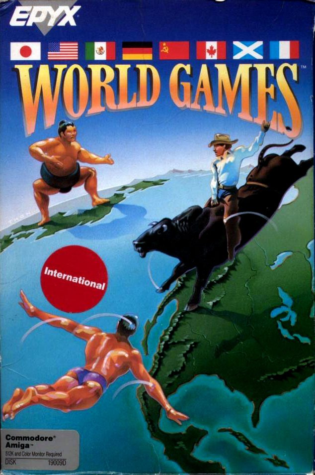 Caratula de World Games para Amiga