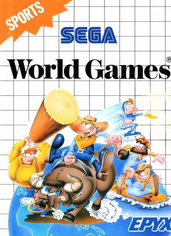 Caratula de World Games para Sega Master System