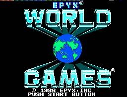 Pantallazo de World Games para Sega Master System