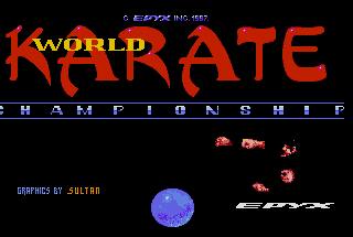 Pantallazo de World Karate Championship para Atari ST