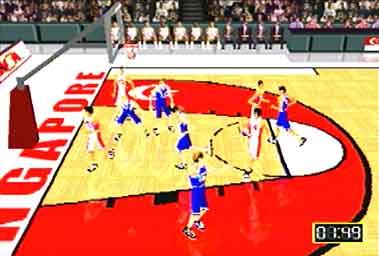 Pantallazo de World League Basketball para PlayStation