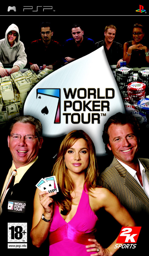 Caratula de World Poker Tour para PSP