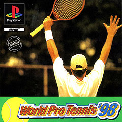 Caratula de World Pro Tennis '98 para PlayStation