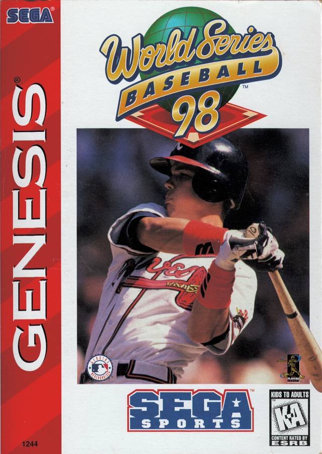 Caratula de World Series Baseball 98 para Sega Megadrive