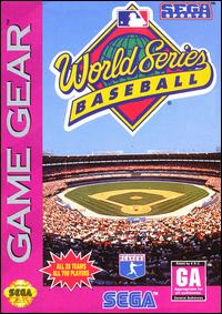 Caratula de World Series Baseball para Gamegear