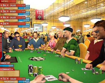 Pantallazo de World Series of Poker para PC