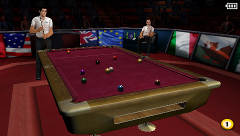 Pantallazo de World Snooker Challengue 2007 para PSP