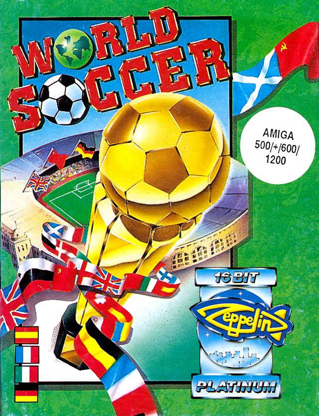 Caratula de World Soccer para Amiga