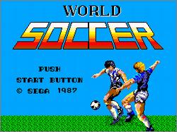 Pantallazo de World Soccer para Sega Master System