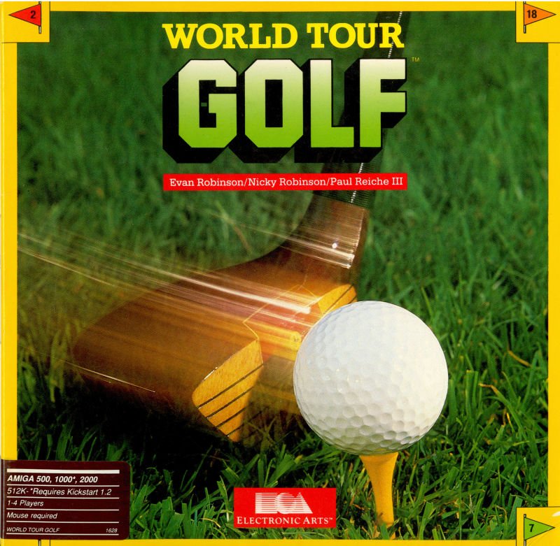 Caratula de World Tour Golf para Amiga