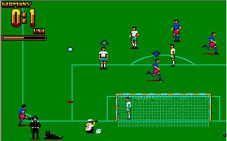 Pantallazo de World Trophy Soccer para Atari ST