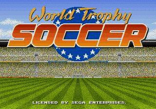 Pantallazo de World Trophy Soccer para Sega Megadrive