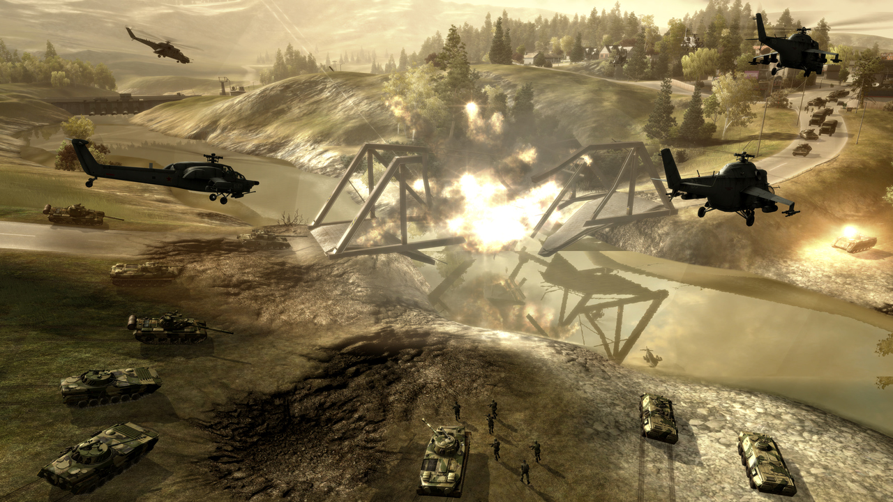 Pantallazo de World in Conflict para Xbox 360