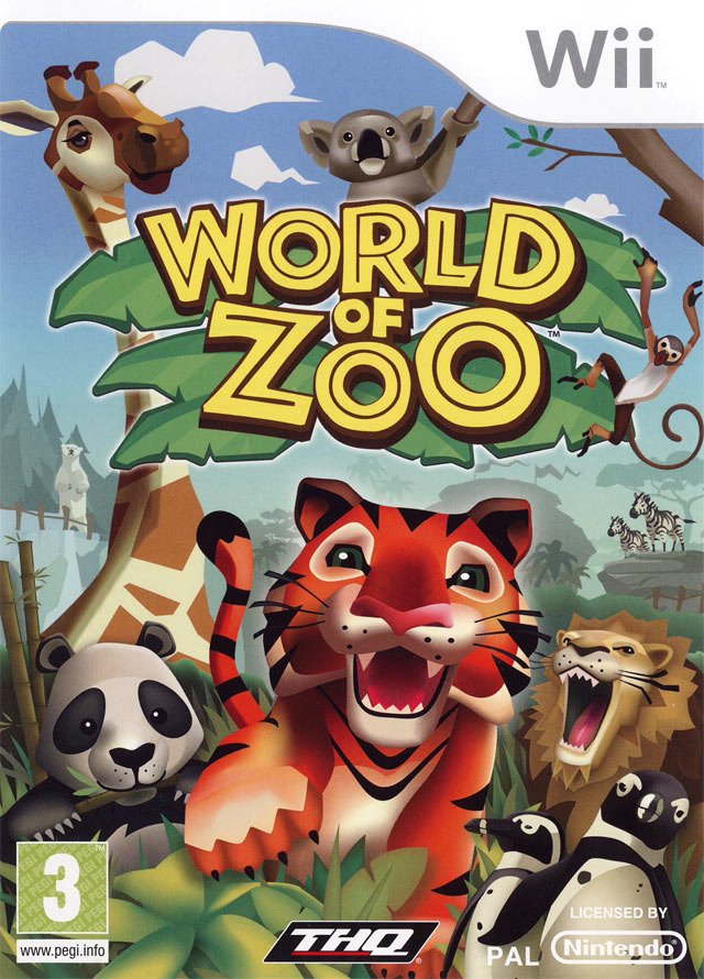 Caratula de World of Zoo para Wii