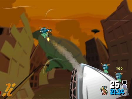 Pantallazo de Worms: A Space Oddity para Wii