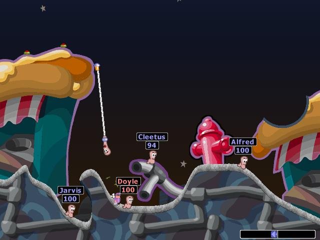 Pantallazo de Worms: Armageddon para Dreamcast