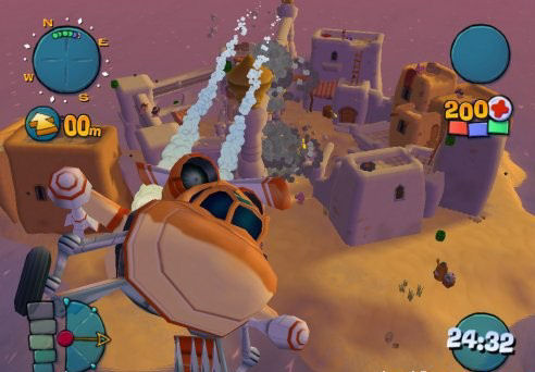 Pantallazo de Worms 4: Mayhem para PlayStation 2
