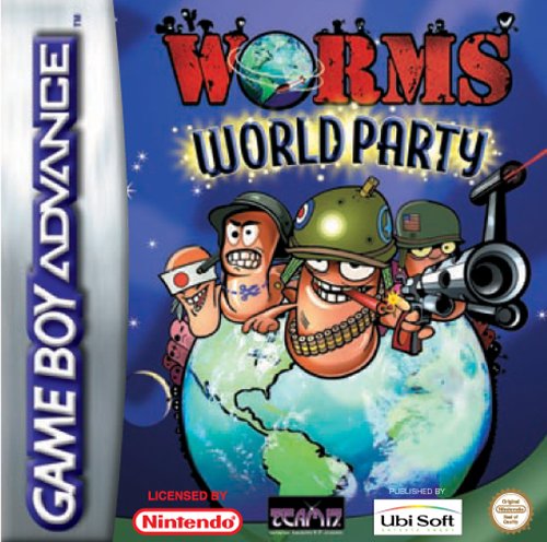 Caratula de Worms World Party para Game Boy Advance