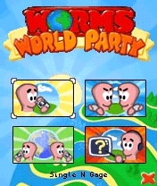 Pantallazo de Worms World Party para N-Gage