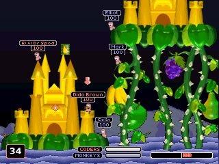 Pantallazo de Worms World Party para PlayStation