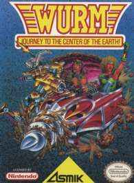 Caratula de Wurm: Journey to the Center of the Earth para Nintendo (NES)