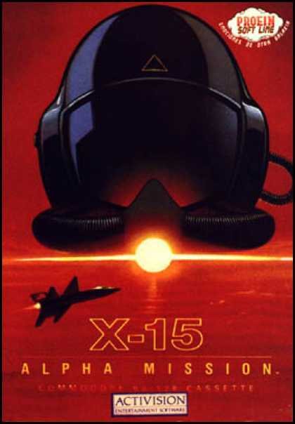 Caratula de X-15 Alpha Mission para Commodore 64
