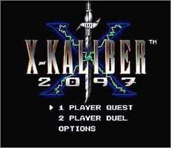 Pantallazo de X-Kaliber 2097 para Super Nintendo