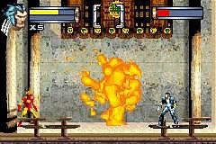 Pantallazo de X-Men: Wolverine's Revenge para Game Boy Advance