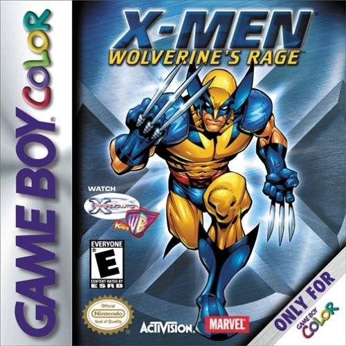 Caratula de X-Men - Wolverine's Rage para Game Boy Color