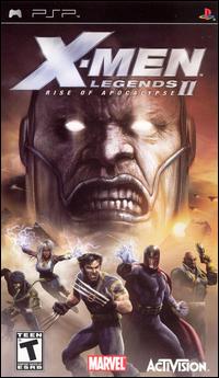 Caratula de X-Men Legends II: Rise of Apocalypse para PSP