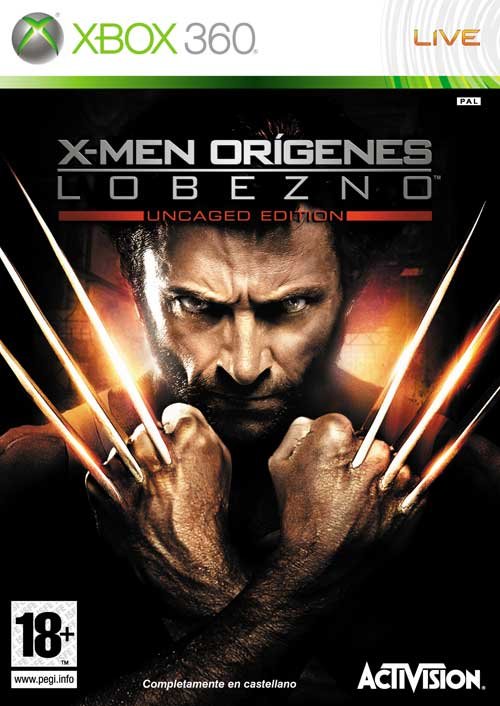 Caratula de X-Men Origenes: Lobezno para Xbox 360