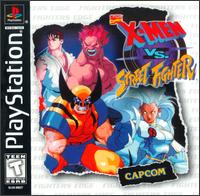 Caratula de X-Men vs. Street Fighter para PlayStation