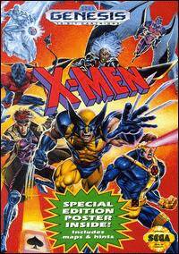Caratula de X-Men para Sega Megadrive