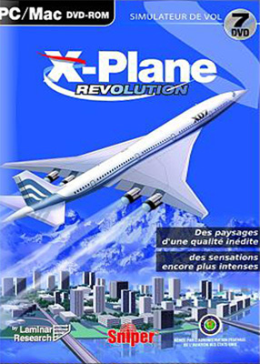 Caratula de X-Plane Revolution para PC