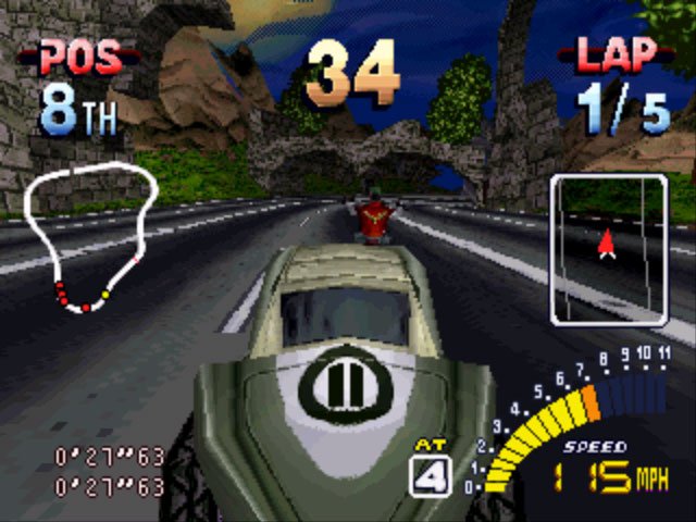 Pantallazo de X-Racing para PlayStation