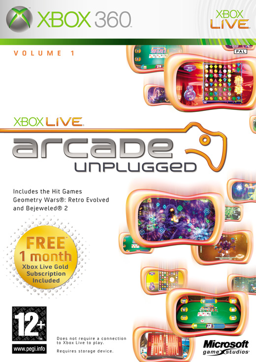 Caratula de Xbox Live Arcade Unplugged para Xbox 360