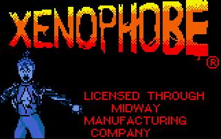 Pantallazo de Xenophobe para Atari Lynx