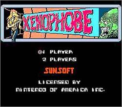 Pantallazo de Xenophobe para Nintendo (NES)