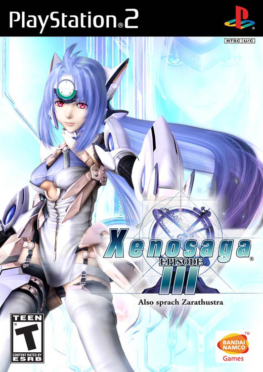 Caratula de Xenosaga: Episode III -- Also Sprach Zarathustra para PlayStation 2
