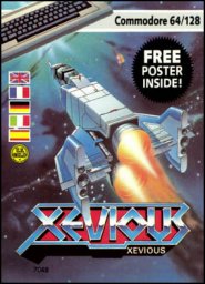 Caratula de Xevious para Commodore 64