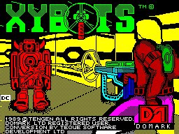 Pantallazo de Xybots para Spectrum