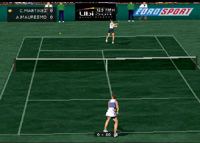 Pantallazo de Yannick Noah All Star Tennis 2000 para PlayStation