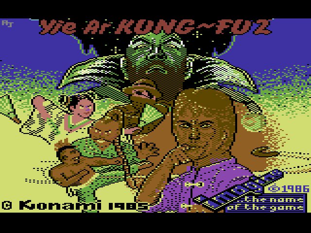 Pantallazo de Yie Ar Kung-Fu II para Commodore 64