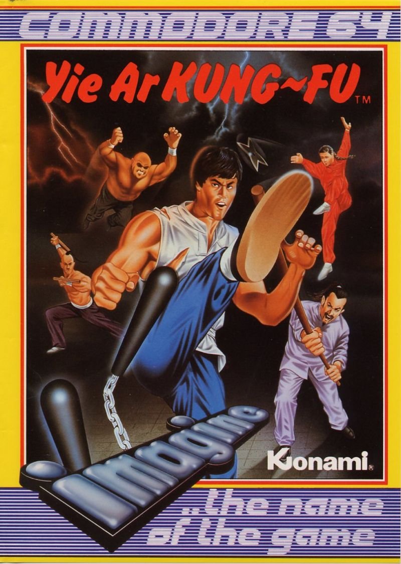 Caratula de Yie Ar Kung-Fu para Commodore 64